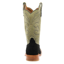 Load image into Gallery viewer, Rios Of Mercedes Exclusive Black Suede Full Quill Ostrich Men&#39;s Boot

