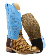 Load image into Gallery viewer, Anderson Bean Exclusive Antique Saddle Big Bass Men&#39;s Boot
