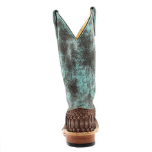 Load image into Gallery viewer, Anderson Bean Exclusive Chocolate Buffed Python Men&#39;s Boot
