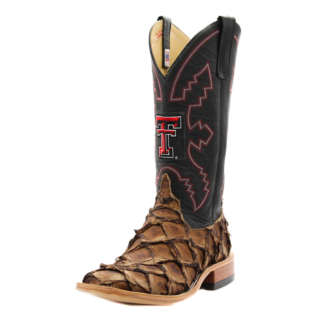 Anderson Bean Texas Tech Exclusive Cigar Matte Big Bass Men's Boot