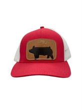 Load image into Gallery viewer, Leather Pig Patch Cap
