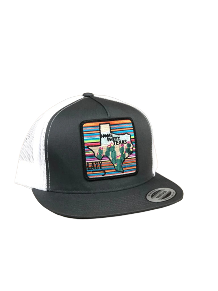 Lazy J Ranch Wear Grey Home Sweet Texas Cap
