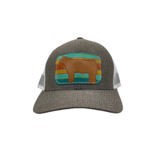 Load image into Gallery viewer, Leather Steer Patch Cap
