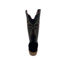 Load image into Gallery viewer, R. Watson Black Roughout Men&#39;s Boot
