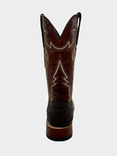 Load image into Gallery viewer, Tanner Mark Chestnut Brown Elephant Print Men&#39;s Boot
