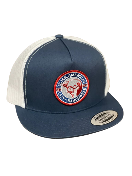 Lazy J Ranch Wear Navy & White 4