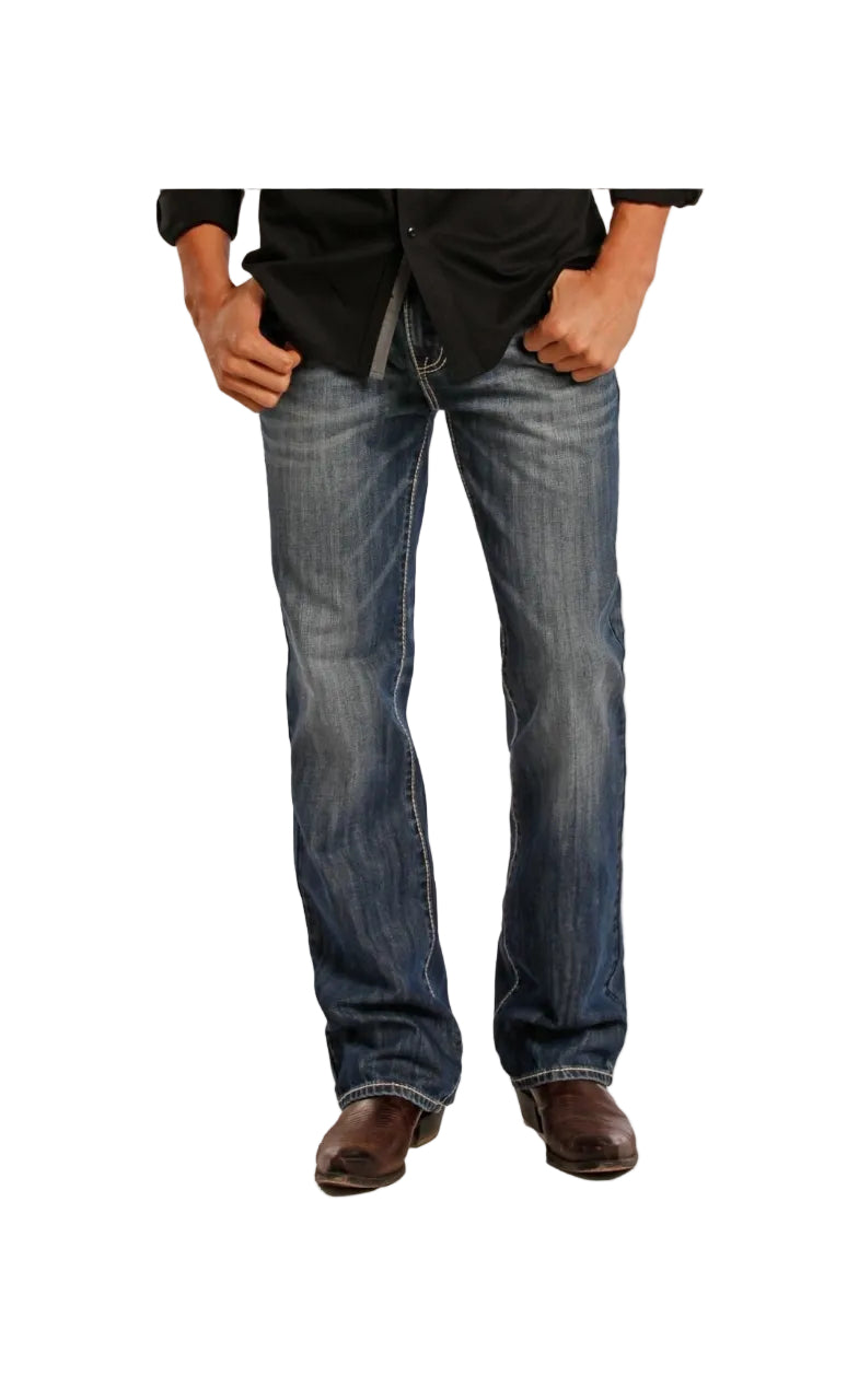 Rock & Roll Relaxed Fit Straight Leg Men's Jean