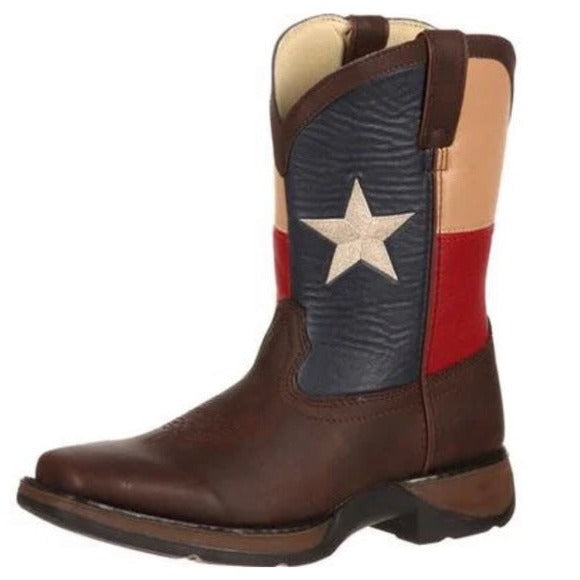Durango Texas Flag Children's Boot