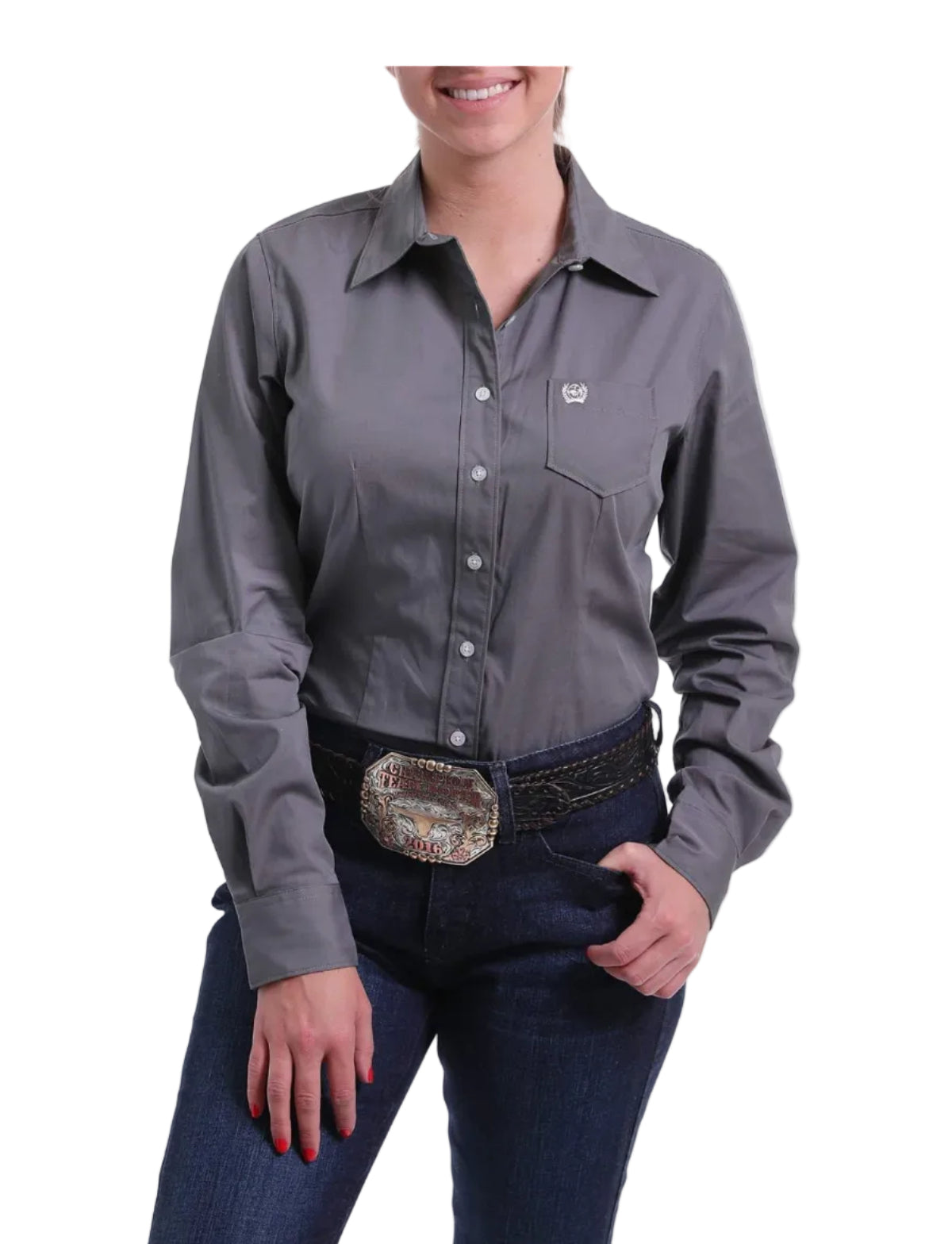 Cinch Grey Ladies' Shirt