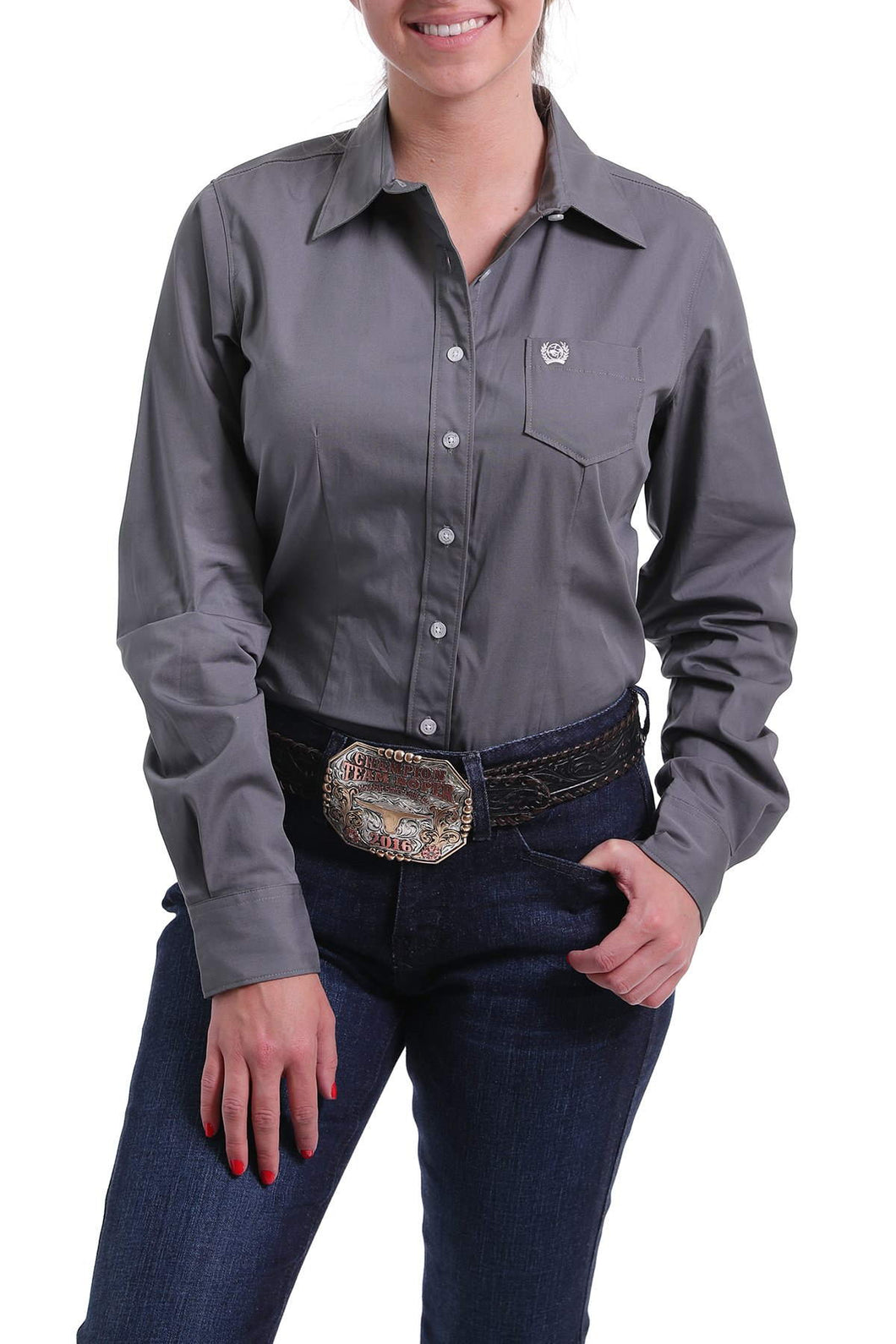 Cinch Grey Ladies' Shirt