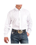 Cinch White Classic Fit Men's Shirt