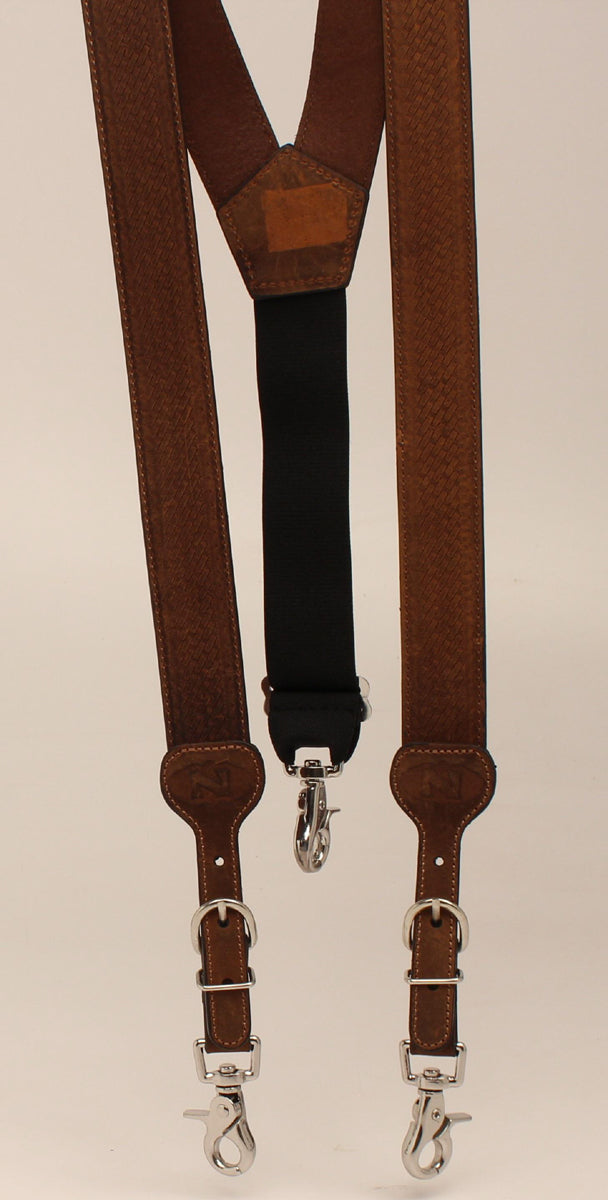Nocona Basketweave Suspenders