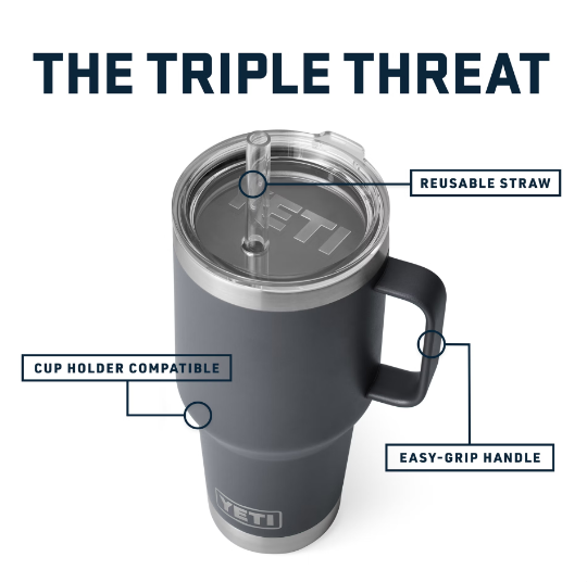 Yeti 25oz Straw Mug
