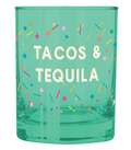 Tacos & Tequila Glass