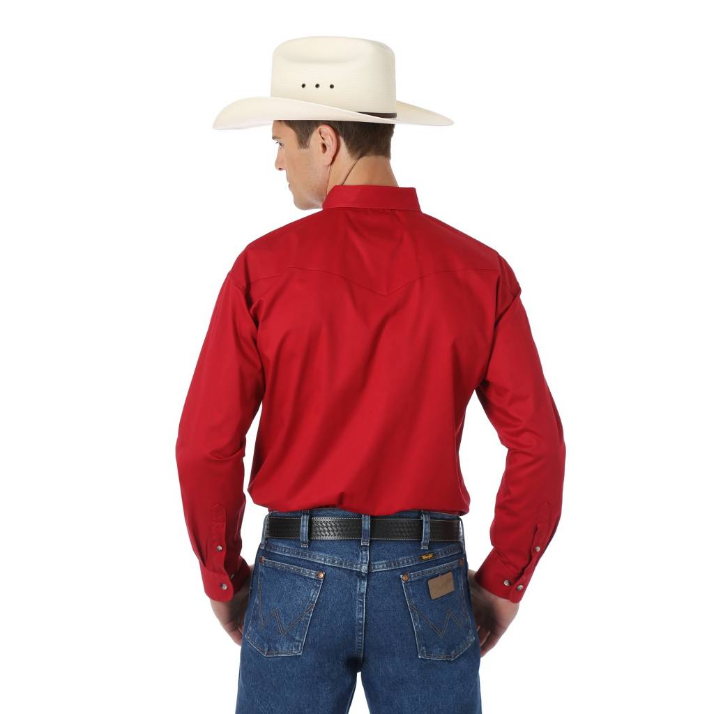 Wrangler Red Painted Desert Men's Shirt