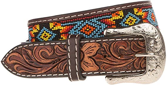 Children's Twisted X Colorful Beaded Belt
