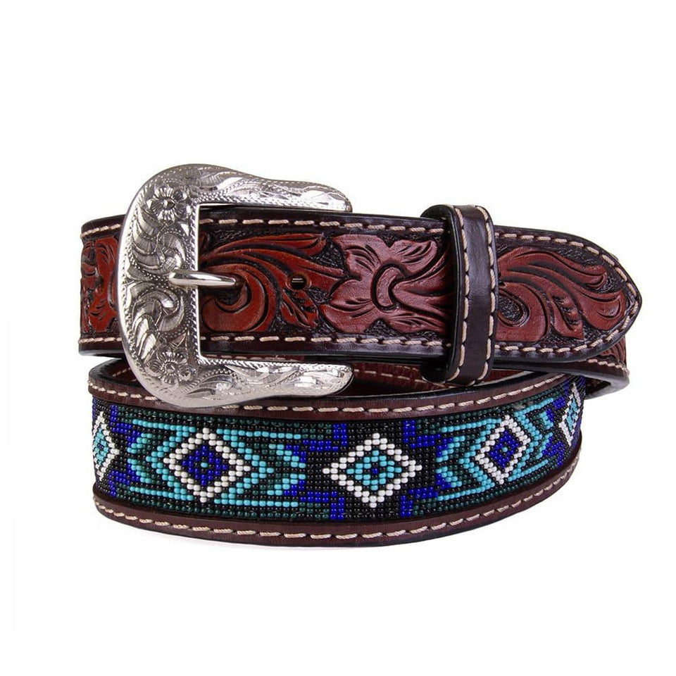Children's Blue Beaded Belt