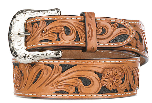 Men's Floral Belt